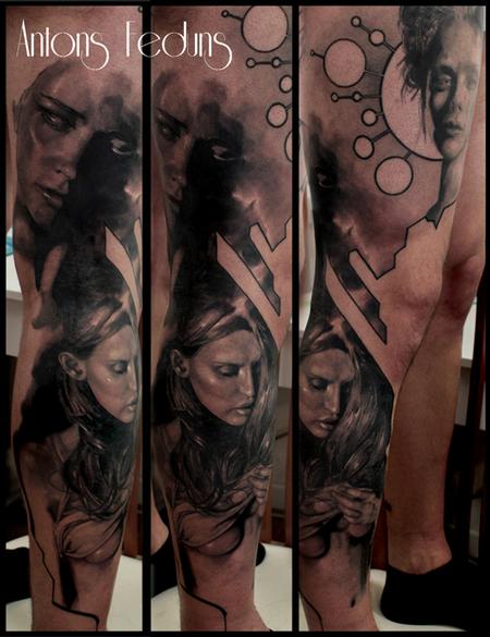 Tattoos - Avangarde Portrait - 97996